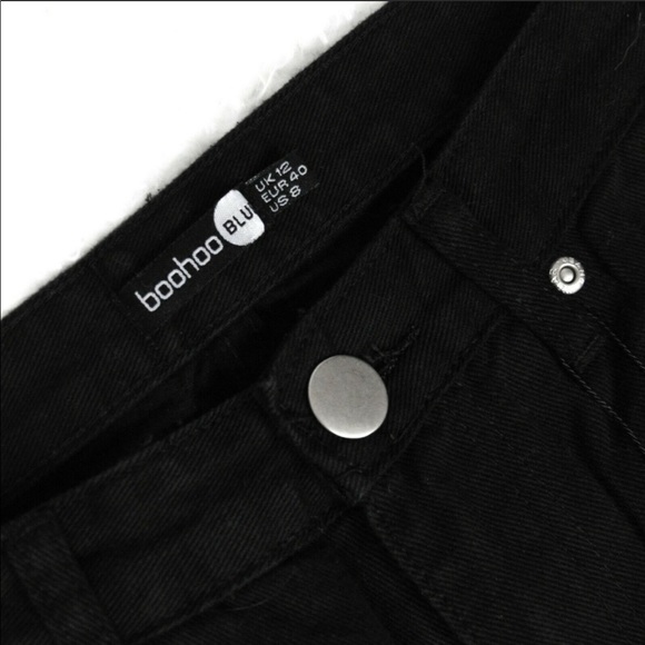 🤩 Black boho jeans size 8 - Picture 6 of 6